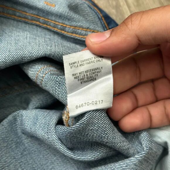 Levi's LVC Big E Orange Tab 646 0217 Flared Denim Jeans Size 32X30 - Picture 7 of 9